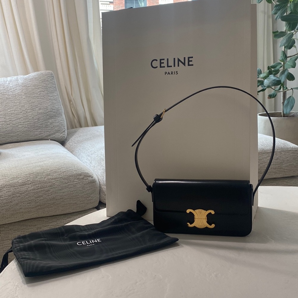 Celine Triomphe Shoulder Bag
